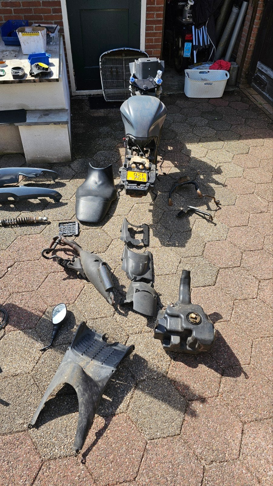 Gilera DNA onderdelen, Ophalen of Verzenden, Gebruikt, Frame, Piaggio