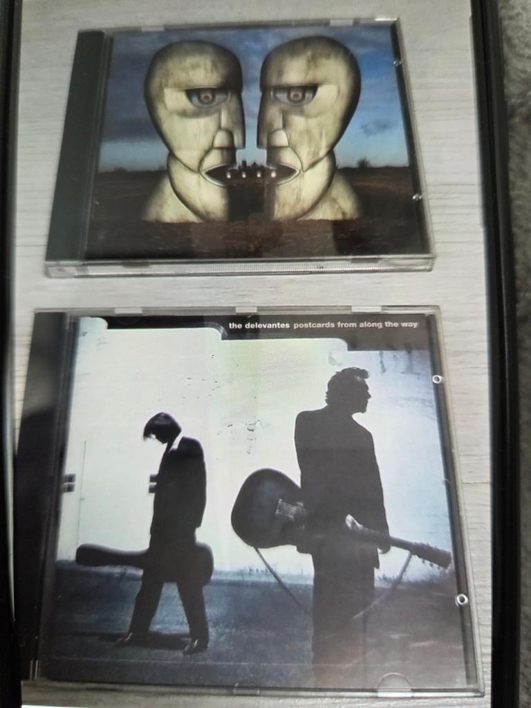 Pink Floyd - The Division Bell & The Delevantes CD's, Ophalen of Verzenden, 1990 - 1999, Gebruikt
