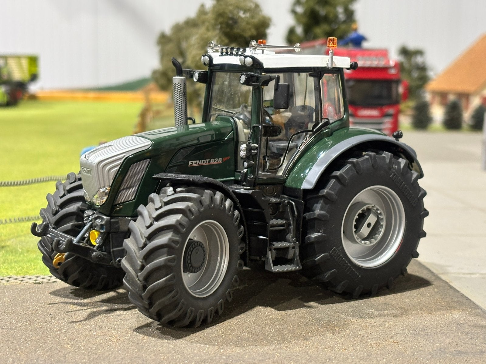 Fendt 828, Ophalen of Verzenden, Zo goed als nieuw, Tractor of Landbouw, Overige merken