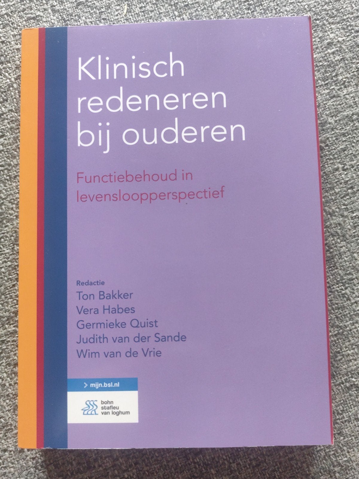 Klinisch redeneren bij ouderen - Functiebehoud, Ophalen of Verzenden