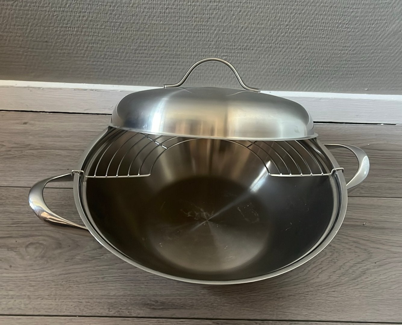 Wokpan Fissler, Huis en Inrichting, Keuken | Potten en Pannen, Ophalen, Nieuw, Wok