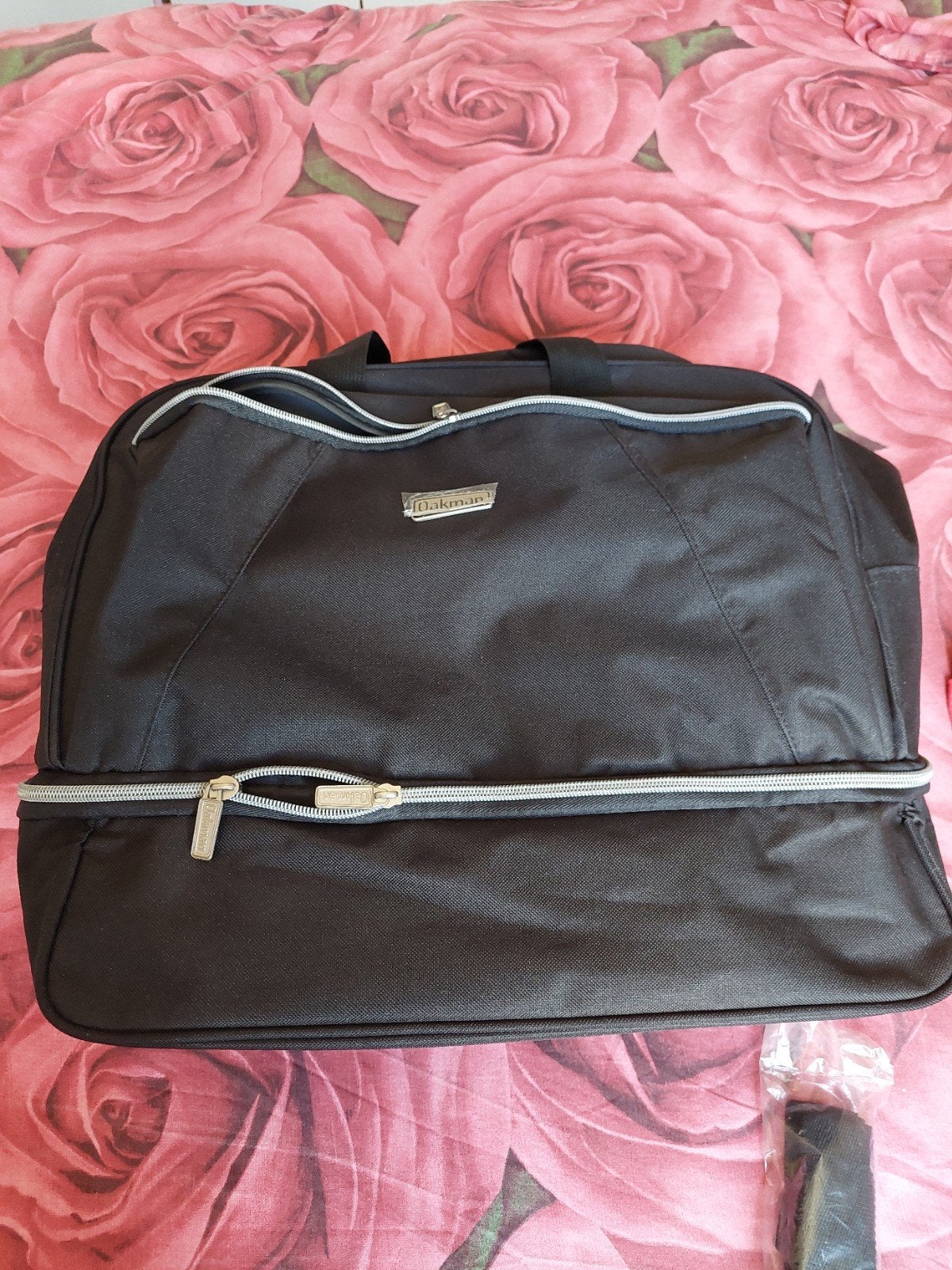 OAKMAN  REIS/WEEKEND TAS, 40 tot 60 cm, 30 cm of meer, Zwart, Ophalen of Verzenden