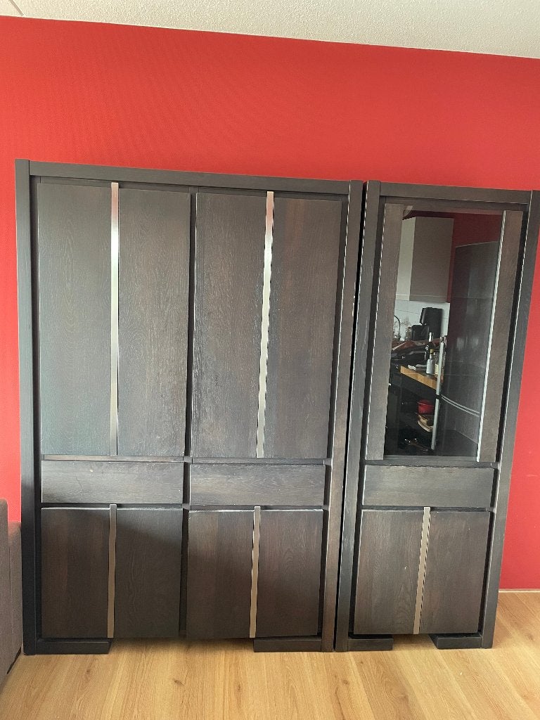 Servieskast / Buffetkast, Huis en Inrichting, Kasten | Buffetkasten, Ophalen, Gebruikt, Met deur(en), Eikenhout