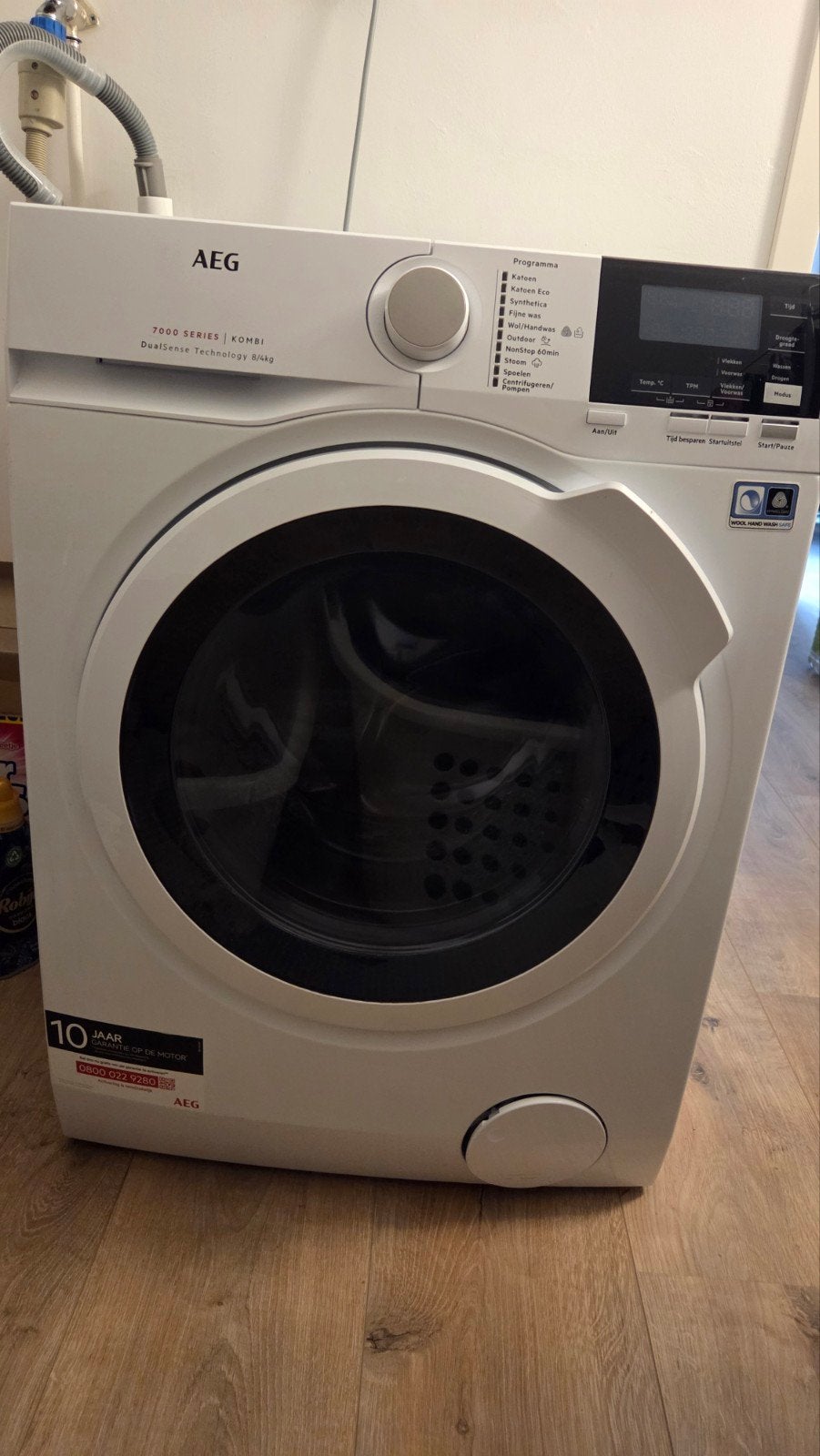 AEG 7000 Series Wasmachine / 8 kilo, Witgoed en Apparatuur, Wasmachines, Ophalen, 1200 tot 1600 toeren, Gebruikt, 8 tot 10 kg