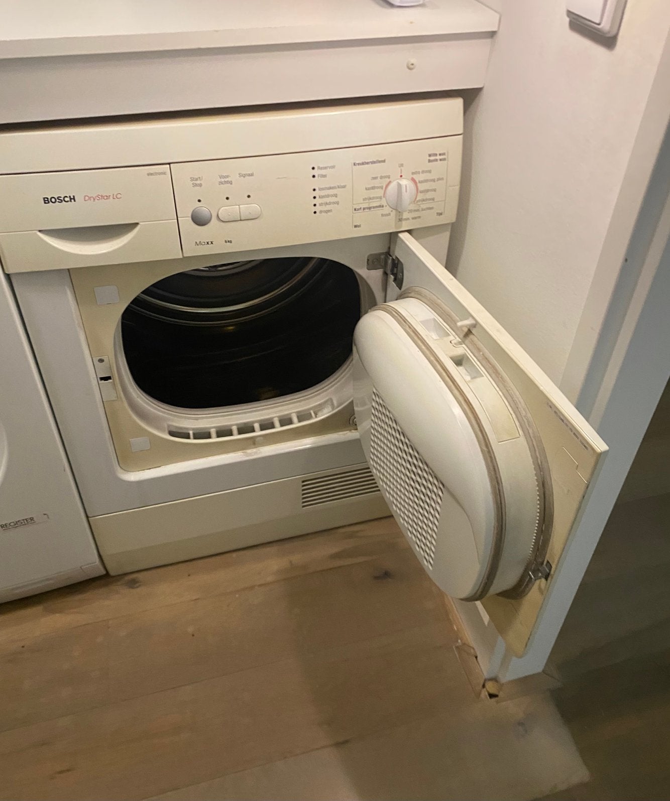 Wasdroger Bosch Drystar LC, Gebruikt, Overige typen, Ophalen of Verzenden, Voorlader
