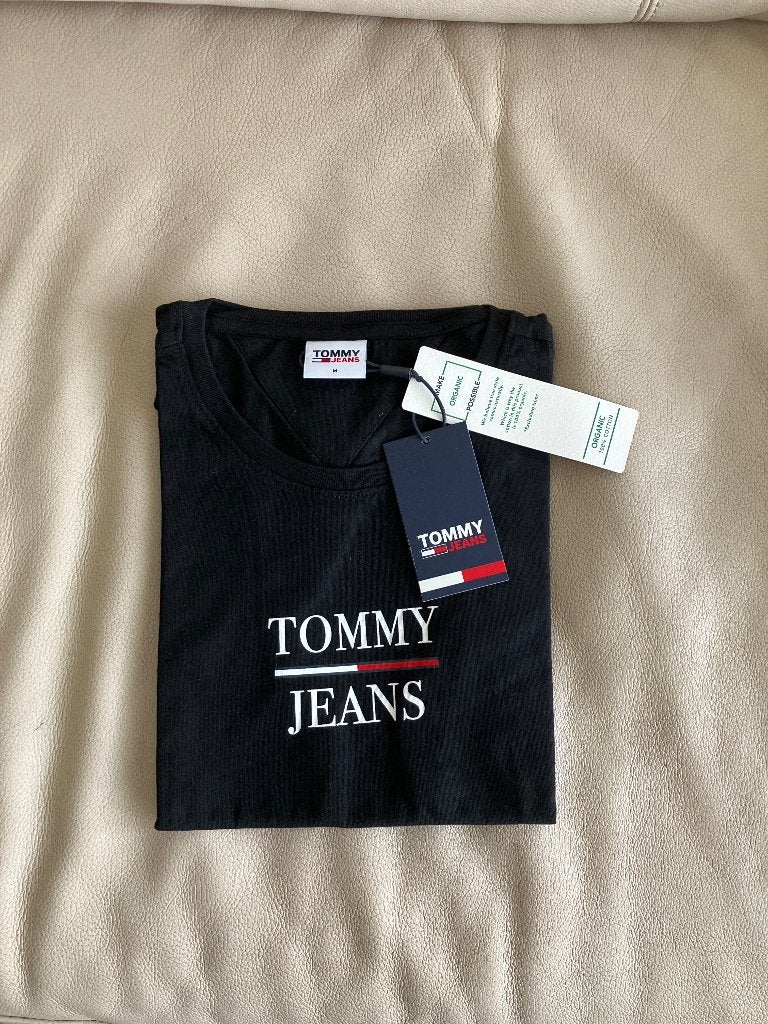 Tommy jeans shirt, Maat 38/40 (M), Blauw, Nieuw, Ophalen of Verzenden