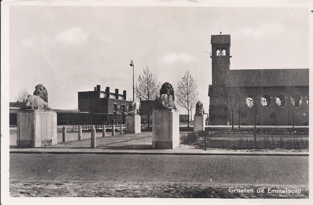 Emmeloord Oude ongelopen Ansichtkaart ( 9575), Verzamelen, Ophalen of Verzenden, 1960 tot 1980, Ongelopen