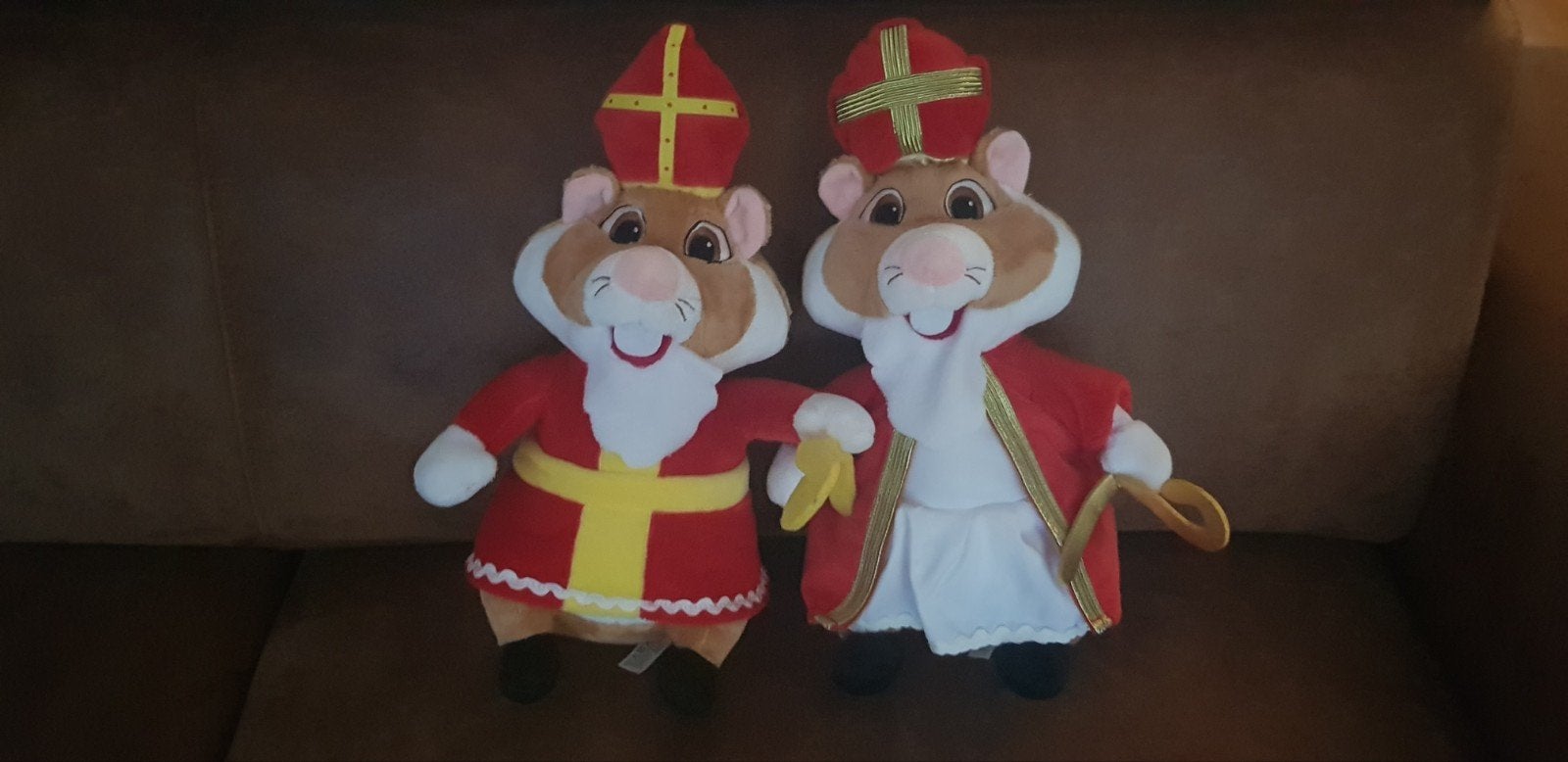 SINTERKLAAS HAMSTER KNUFFELS, Ophalen of Verzenden, Zo goed als nieuw