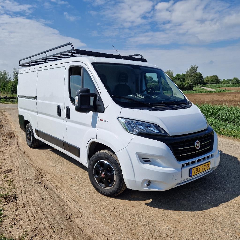 Fiat Ducato 2.3 MJ 130pk L2h1 2019 Wit 75.000 km, Voorwielaandrijving, Wit, Onderhoudsboekje, 750 kg