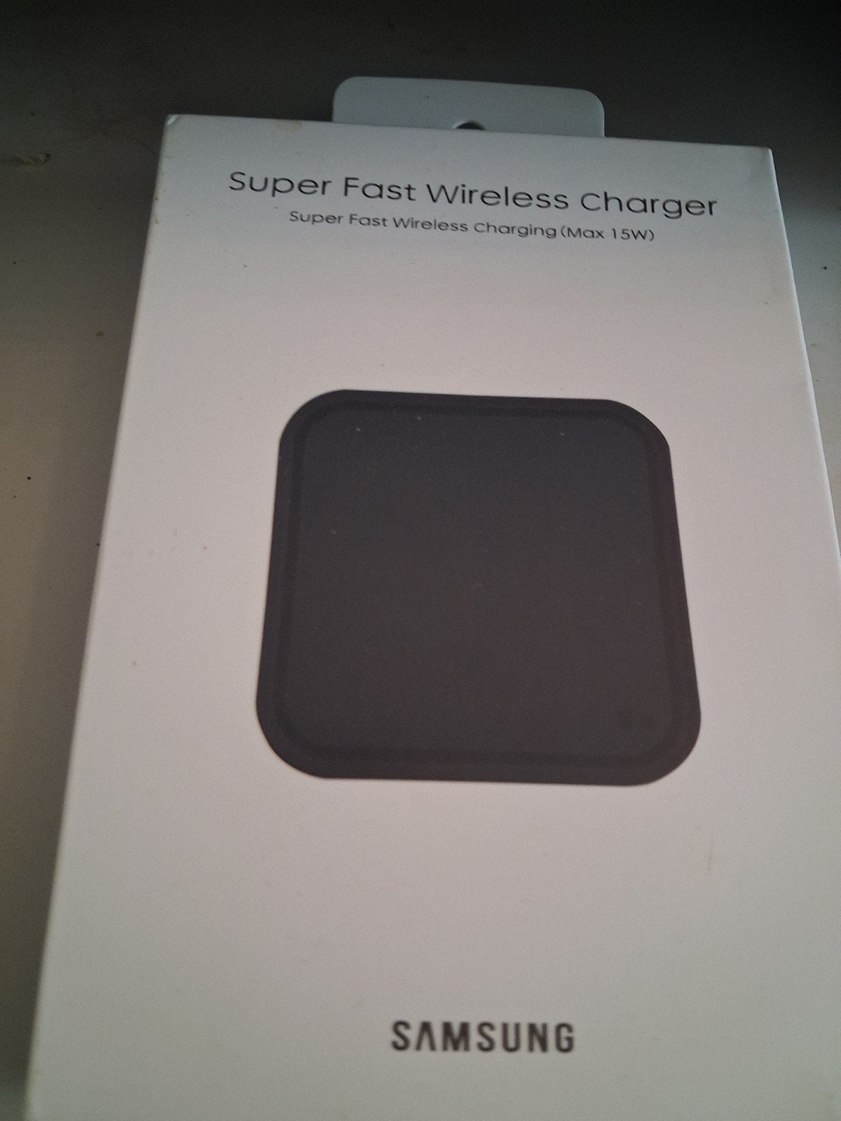 Samsung Super Fast Draadloze Oplader (Max 15W), Samsung, Draadloze oplader, Support@samsung .com, Nieuw