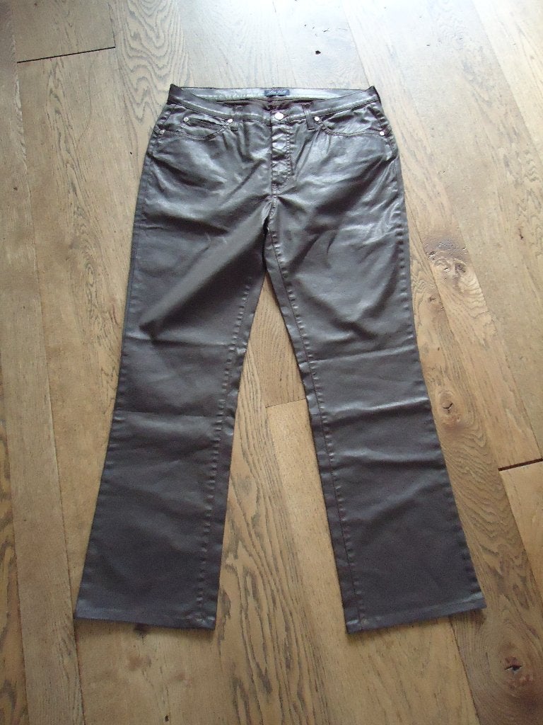 z.g.a.n. bruine Lisa Valli Jeans maat 34 (XL), Bruin, Maat 46/48 (XL) of groter, Ophalen of Verzenden, Zo goed als nieuw
