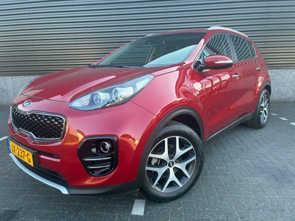 Kia Sportage 1.6 GDI First Ed. metalic, cruise control, came, Auto's, Kia, Gebruikt, 4 cilinders, 132 pk, Origineel Nederlands