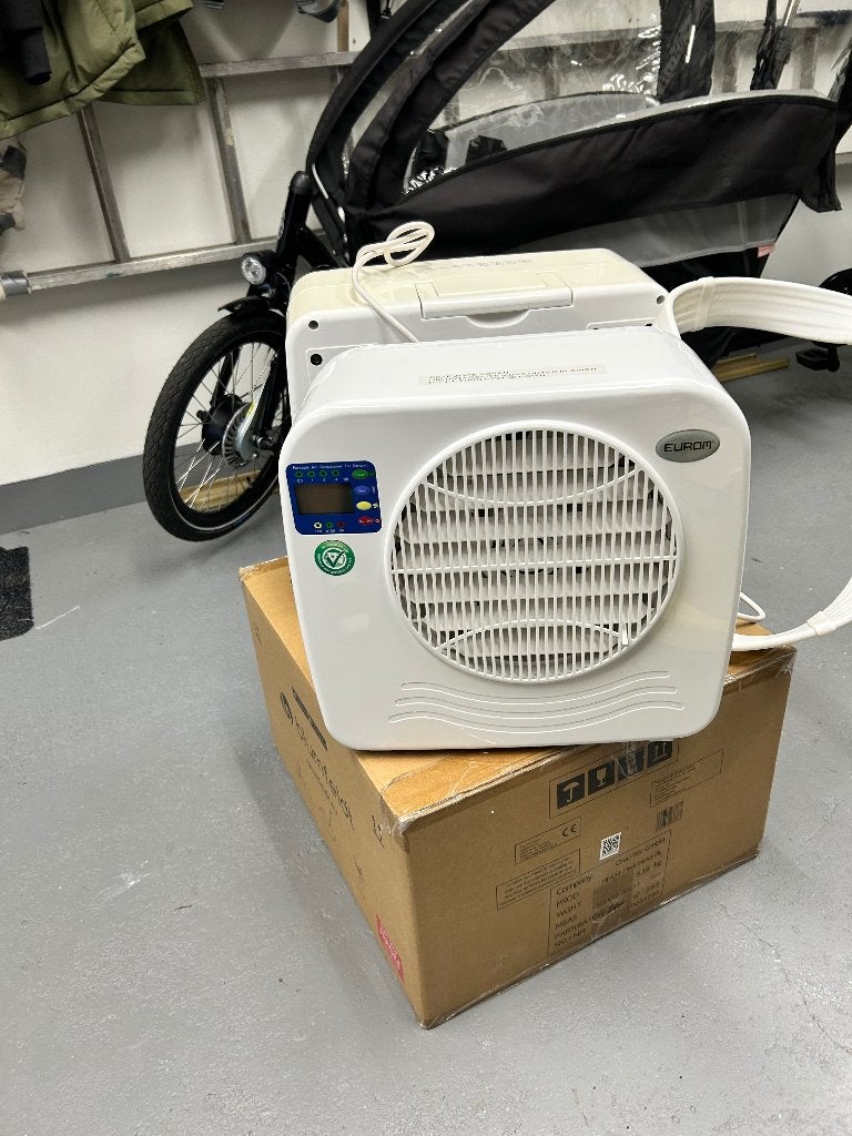 Eurom AC2400 split airco, Ophalen of Verzenden, Gebruikt