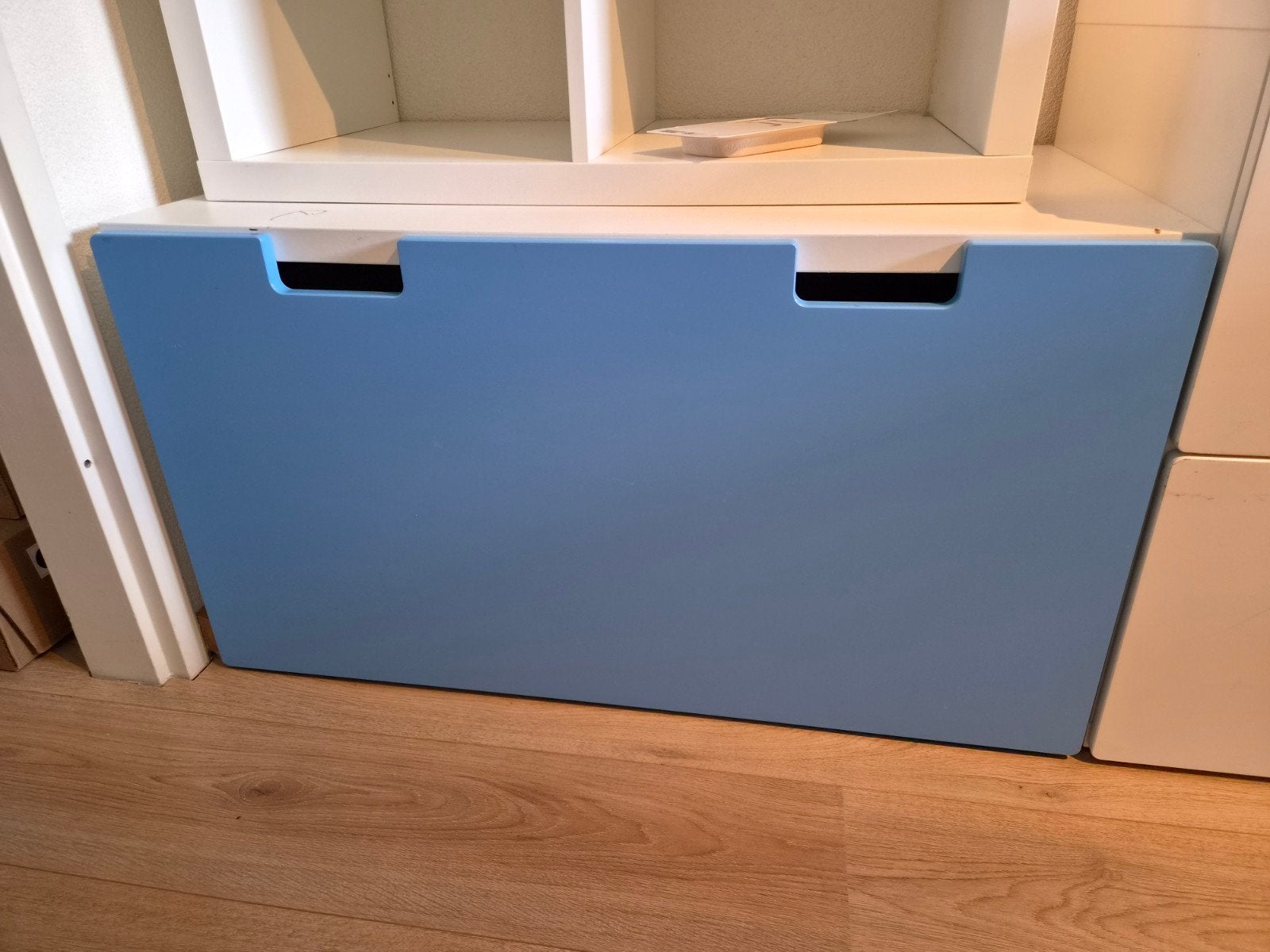 Ikea stuva lade kist blauw, Ophalen, Blauw, 50 tot 100 cm, Minder dan 100 cm