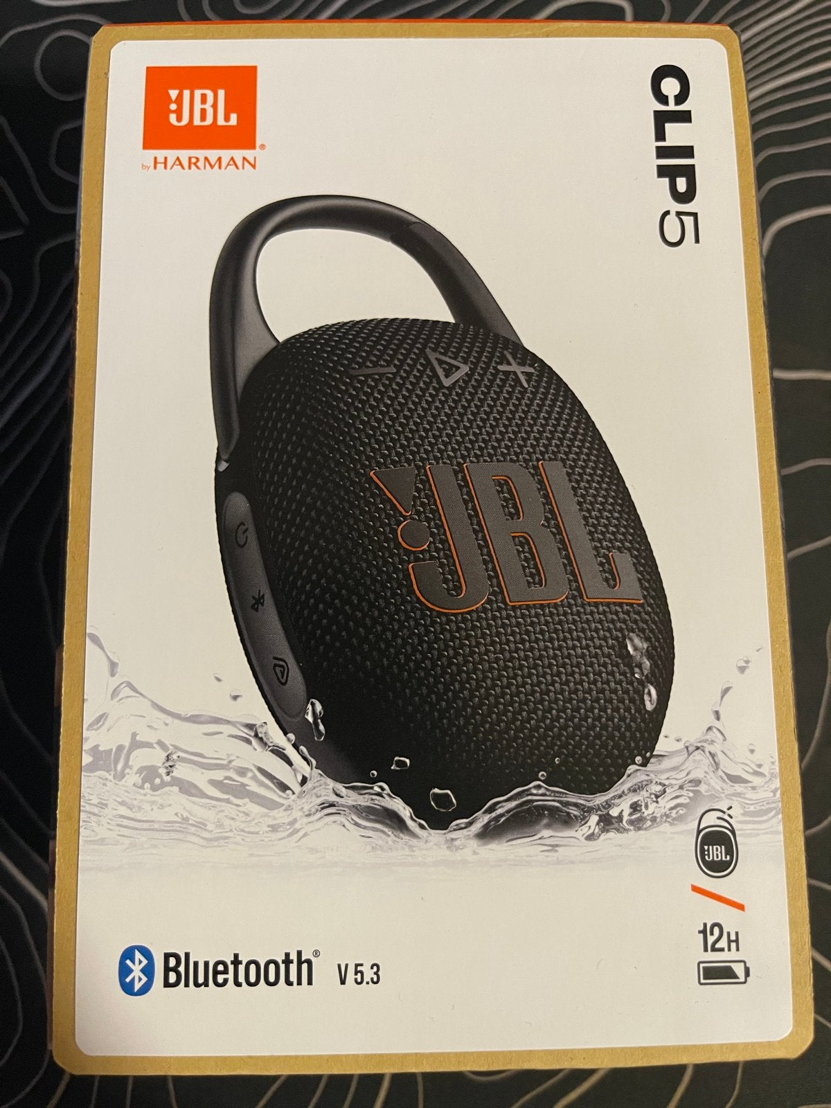 JBL Clip 5 Draagbare Bluetooth Speaker - Nieuw, JBL, Nieuw, Ophalen of Verzenden, Draagbare speaker