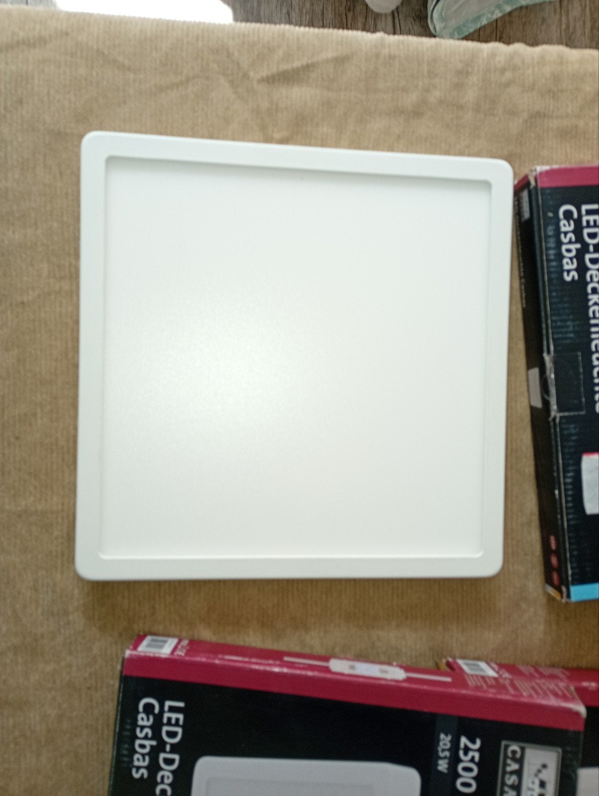 3x Casbas  LED Plafondlamp - Binnen & Buiten (Dubbel Ge, Kunststof, Nieuw, Overige fittingen, Ophalen of Verzenden