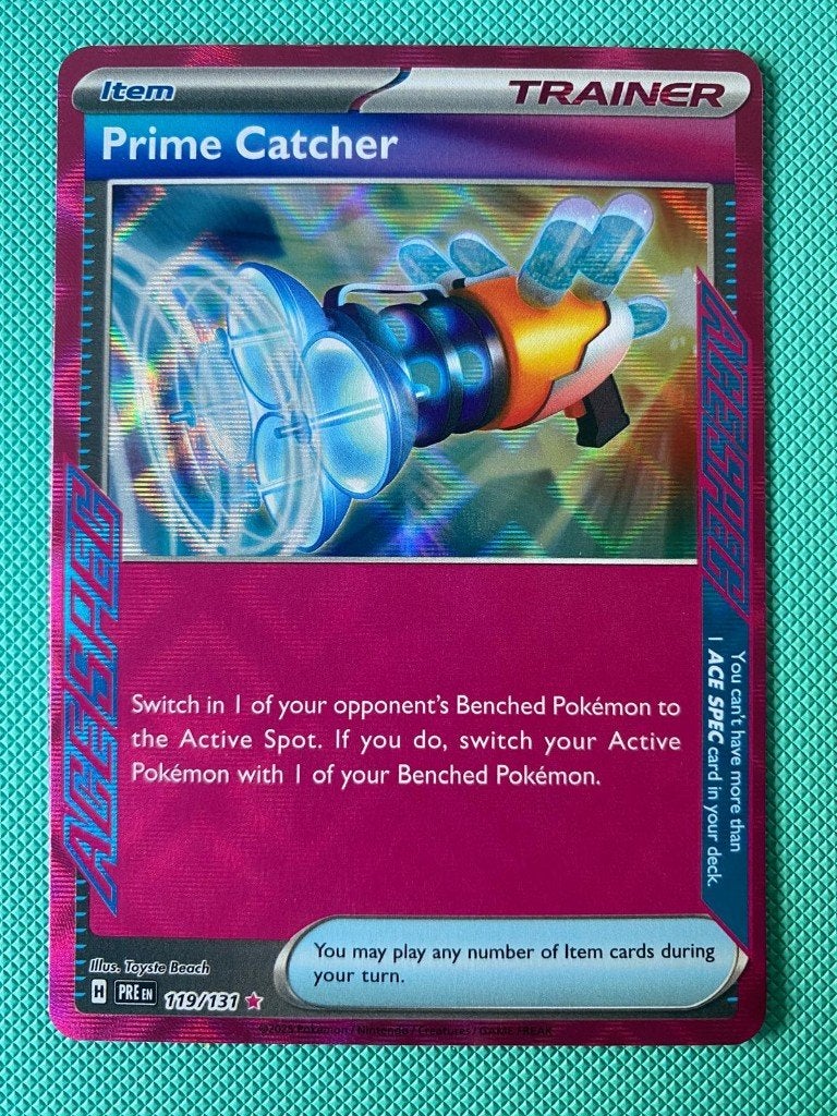 Prime Catcher 119/131 PRE, Ophalen of Verzenden, Nieuw, Losse kaart, Foil