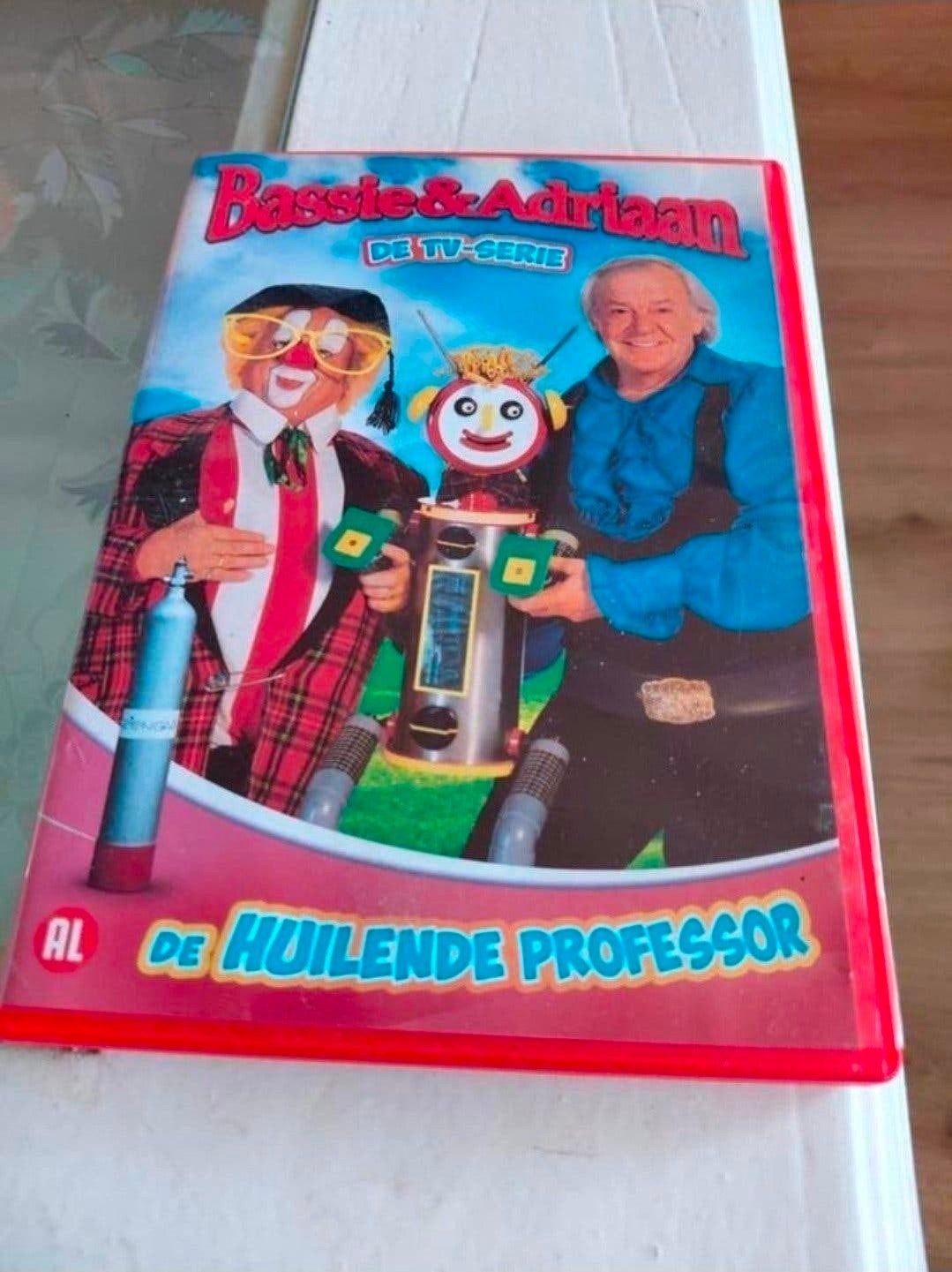Bassie & Adriaan De Huilende Professor dvd., Gebruikt, Alle leeftijden, Tv-serie, Ophalen of Verzenden