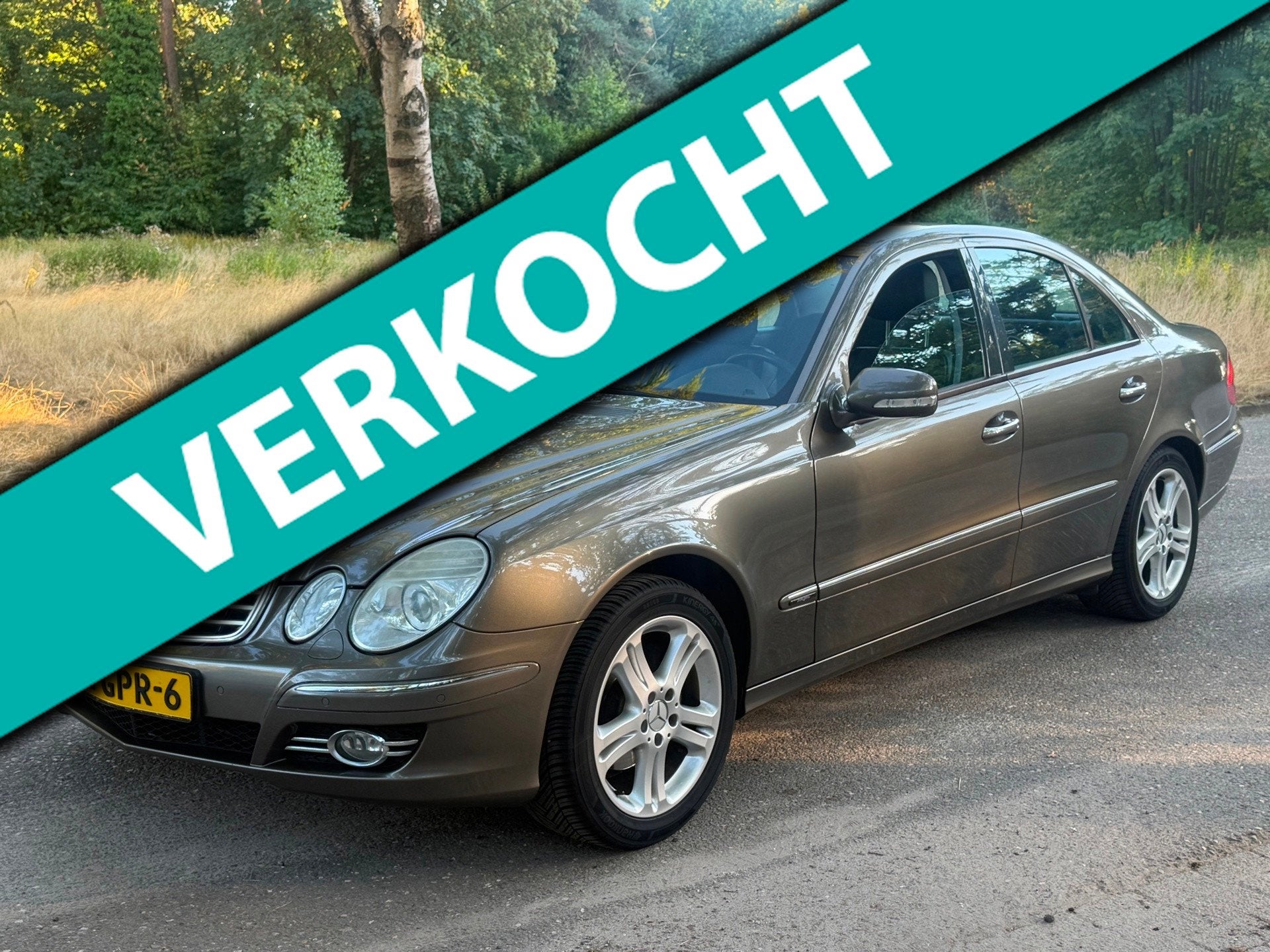 Mercedes-Benz E-klasse 200 CDI Avantgarde 2008 Sedan Topstaa, Auto's, Mercedes-Benz, Automaat, Gebruikt, Zwart, 4 cilinders