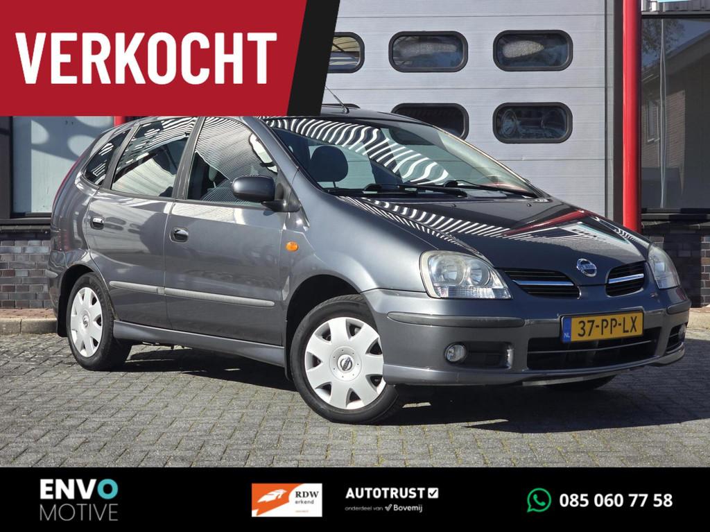 Nissan Almera Tino 1.8 Airco/Navi/Camera/Trekhaak, Auto's, Nissan, 4 cilinders, Almera Tino, 116 pk, Origineel Nederlands