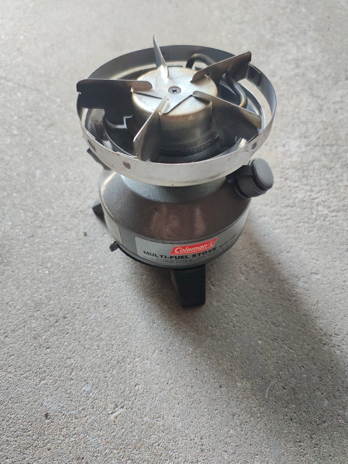 Coleman Multi-Fuel Stove 550B met case - Niet werkend, Ophalen, Gebruikt
