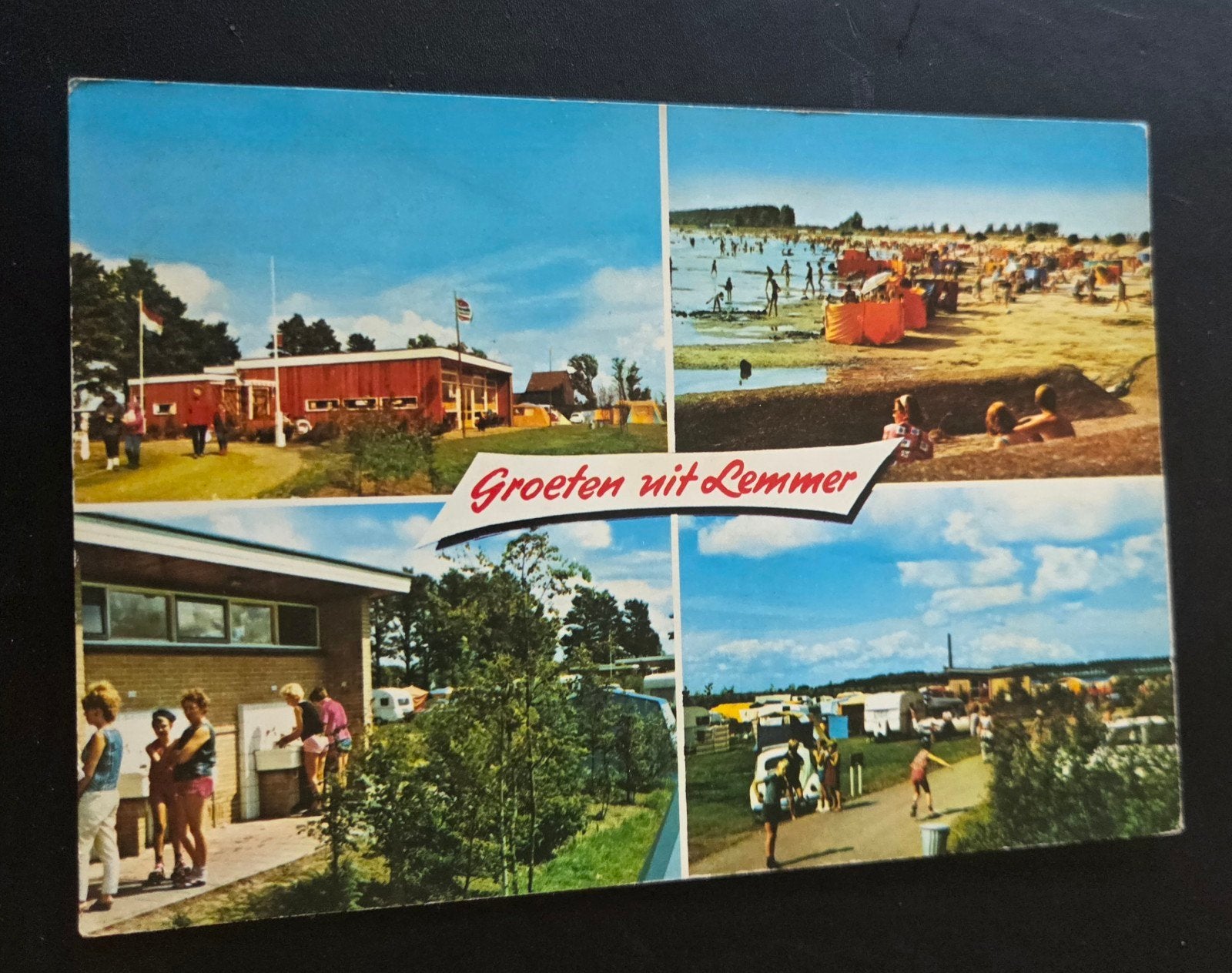 Groeten uit Lemmer - Jaren '60, Verzenden, 1960 tot 1980, Gelopen, Friesland