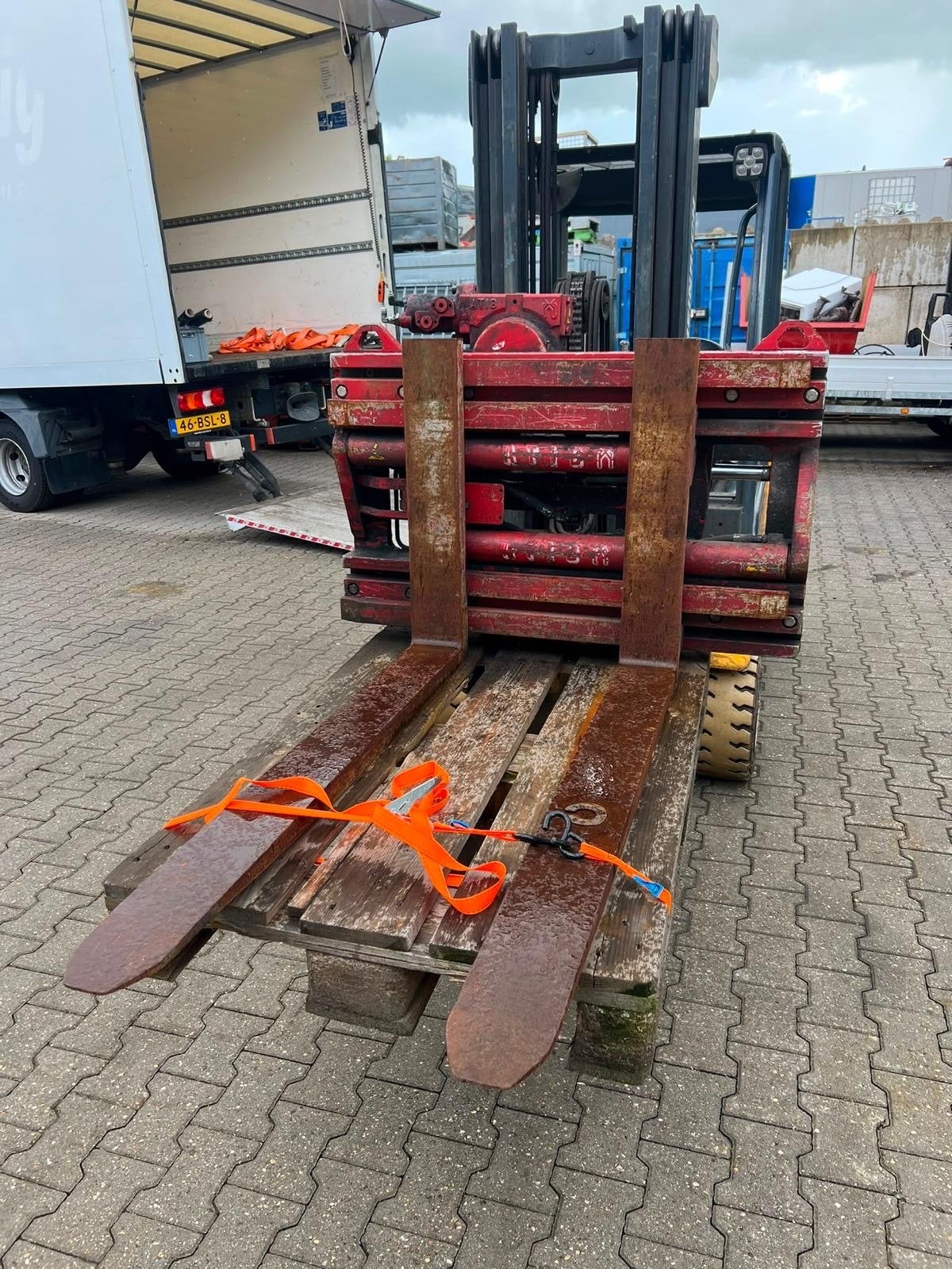 Rotator FEM 2 vorkversteller / sideshift, Ophalen