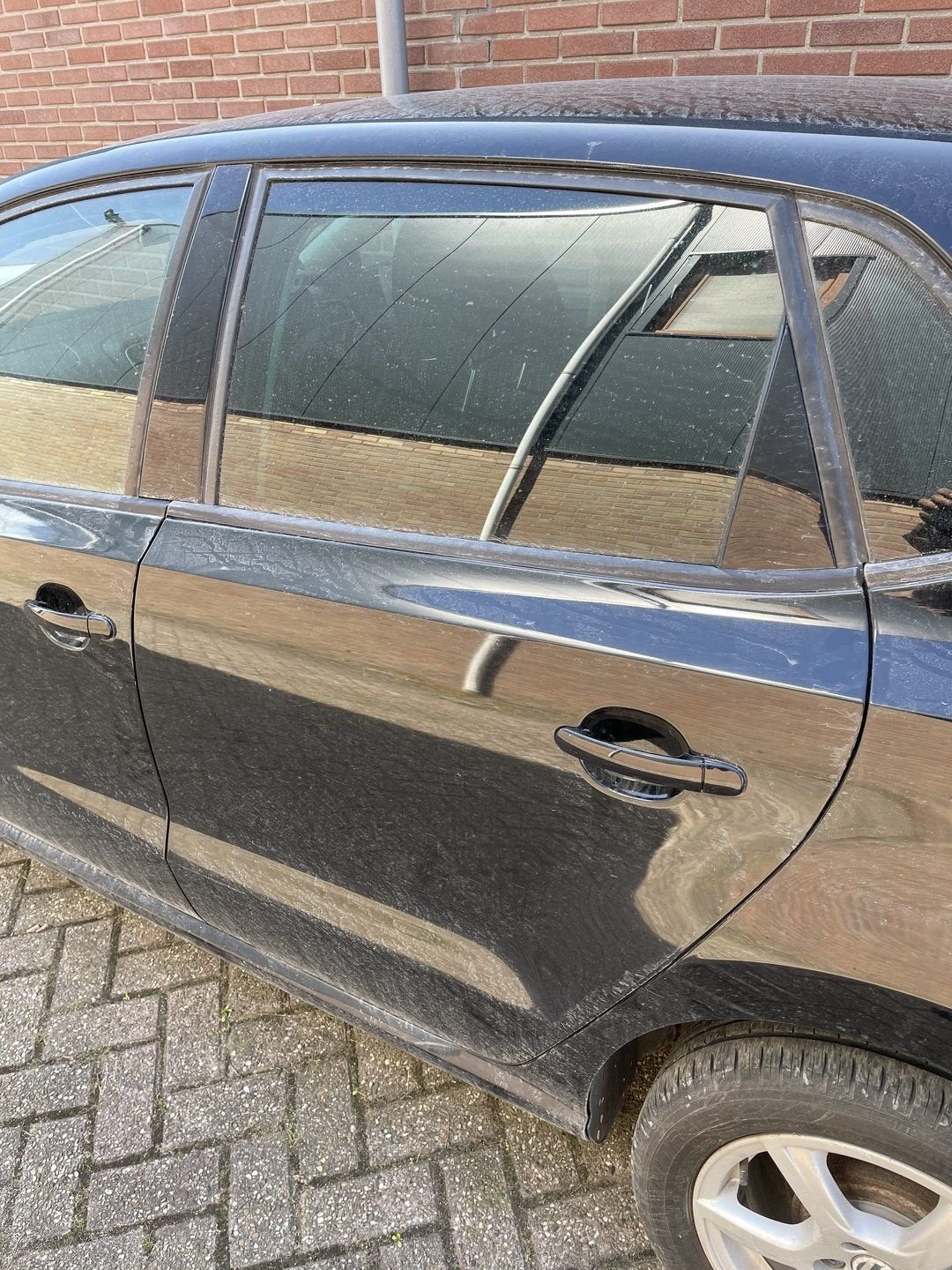 VW polo 6r/6c portier linksachter, Auto-onderdelen, Gebruikt, -, Deur, -