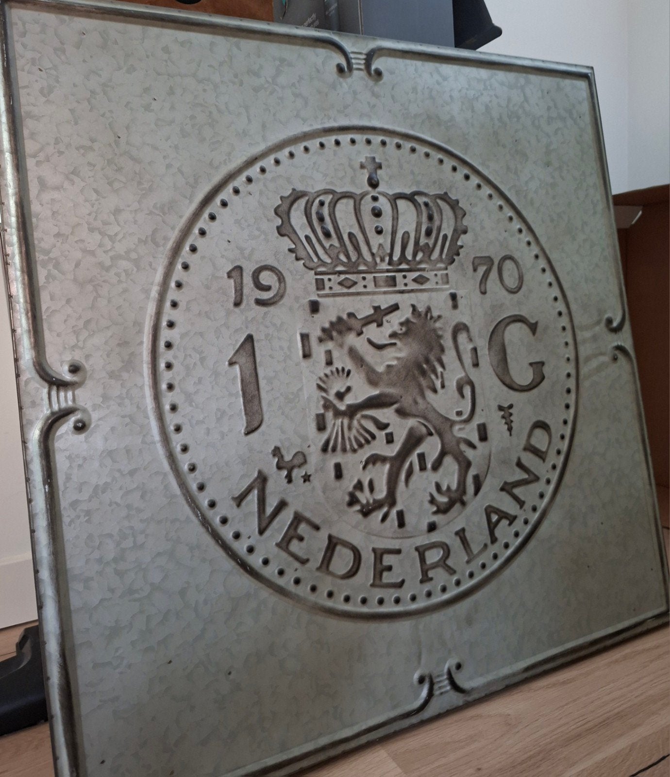 Wanddecoratie / schilderij, Ophalen, Zo goed als nieuw