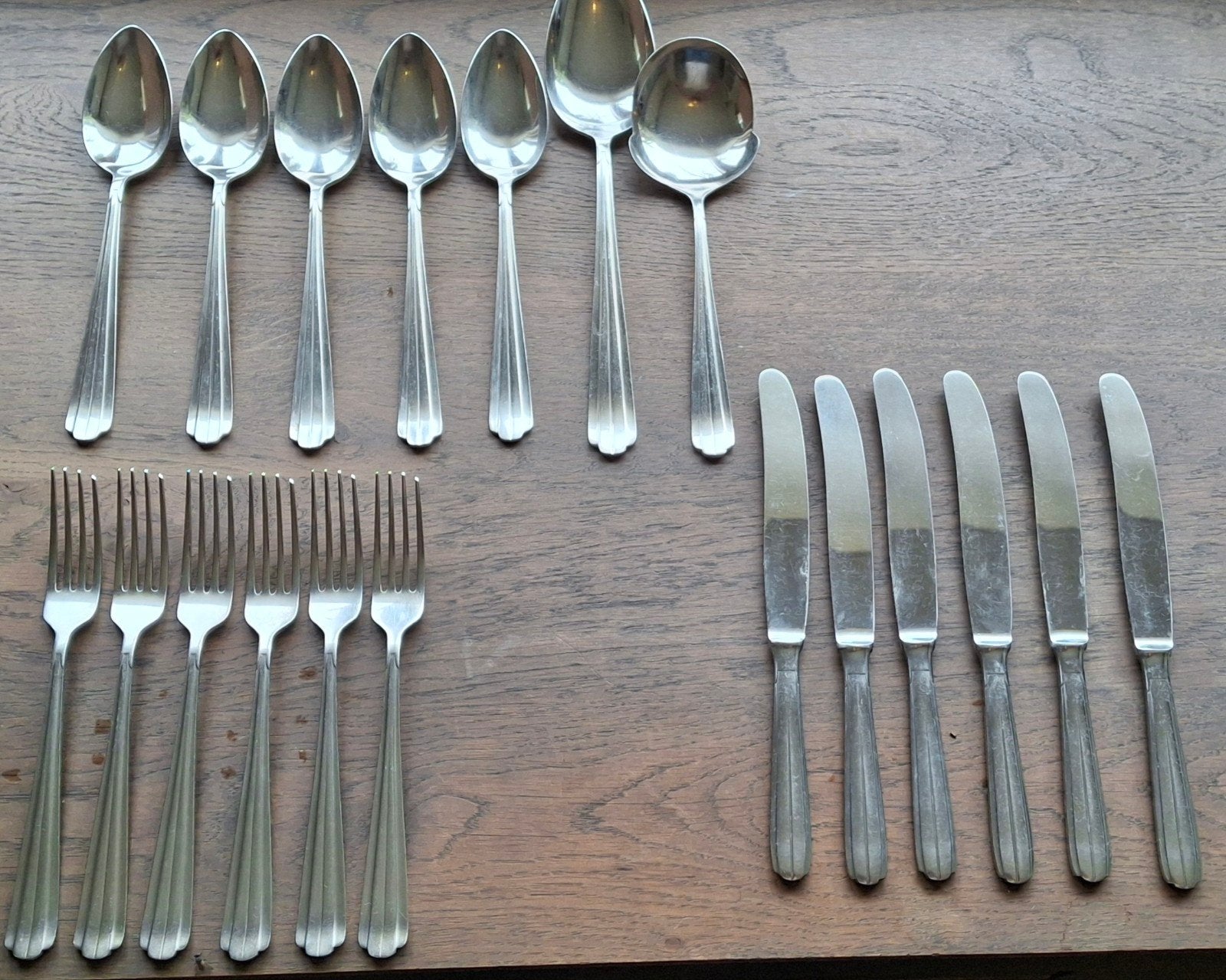 Gero Zilmeta Bestek RVS 19-delig - Lepels, Vorken, Messen, Antiek en Kunst, Antiek | Bestek, Ophalen of Verzenden