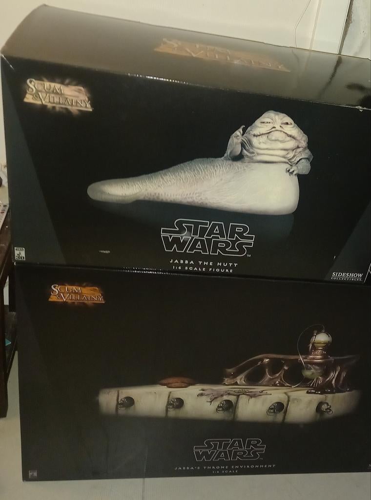 Jabba the hutt sideshow, Verzamelen, Star Wars, Ophalen of Verzenden, Zo goed als nieuw