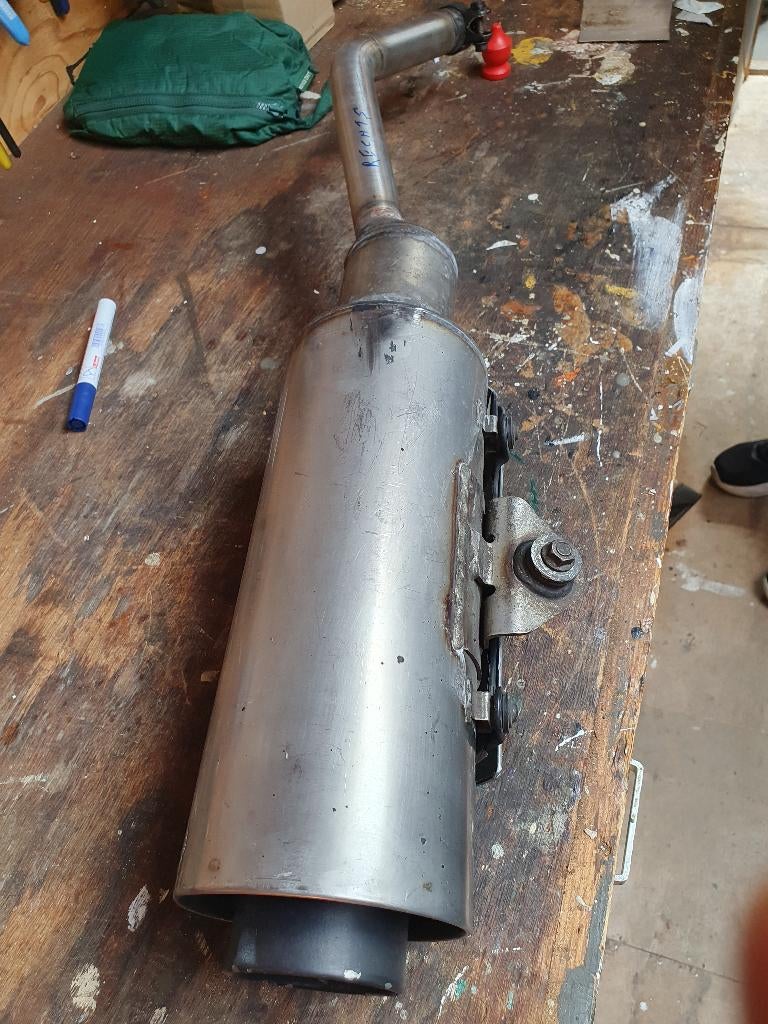HONDA SLR 650 EINDDEMPER RECHTS, Motoren, Ophalen of Verzenden, Gebruikt