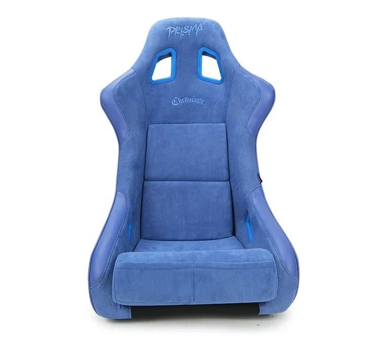 NRG Prisma Chromatic Blauw neochrome suede Kuipstoel, Auto diversen, Tuning en Styling, Ophalen of Verzenden