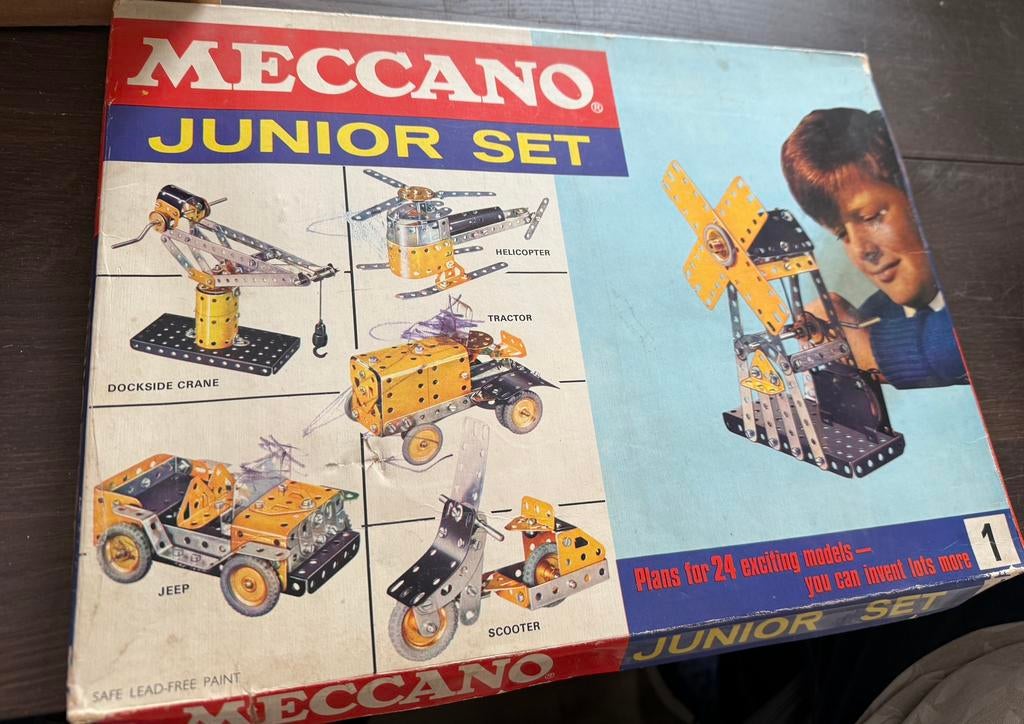Meccano junior set, Kinderen en Baby's, Ophalen, Gebruikt