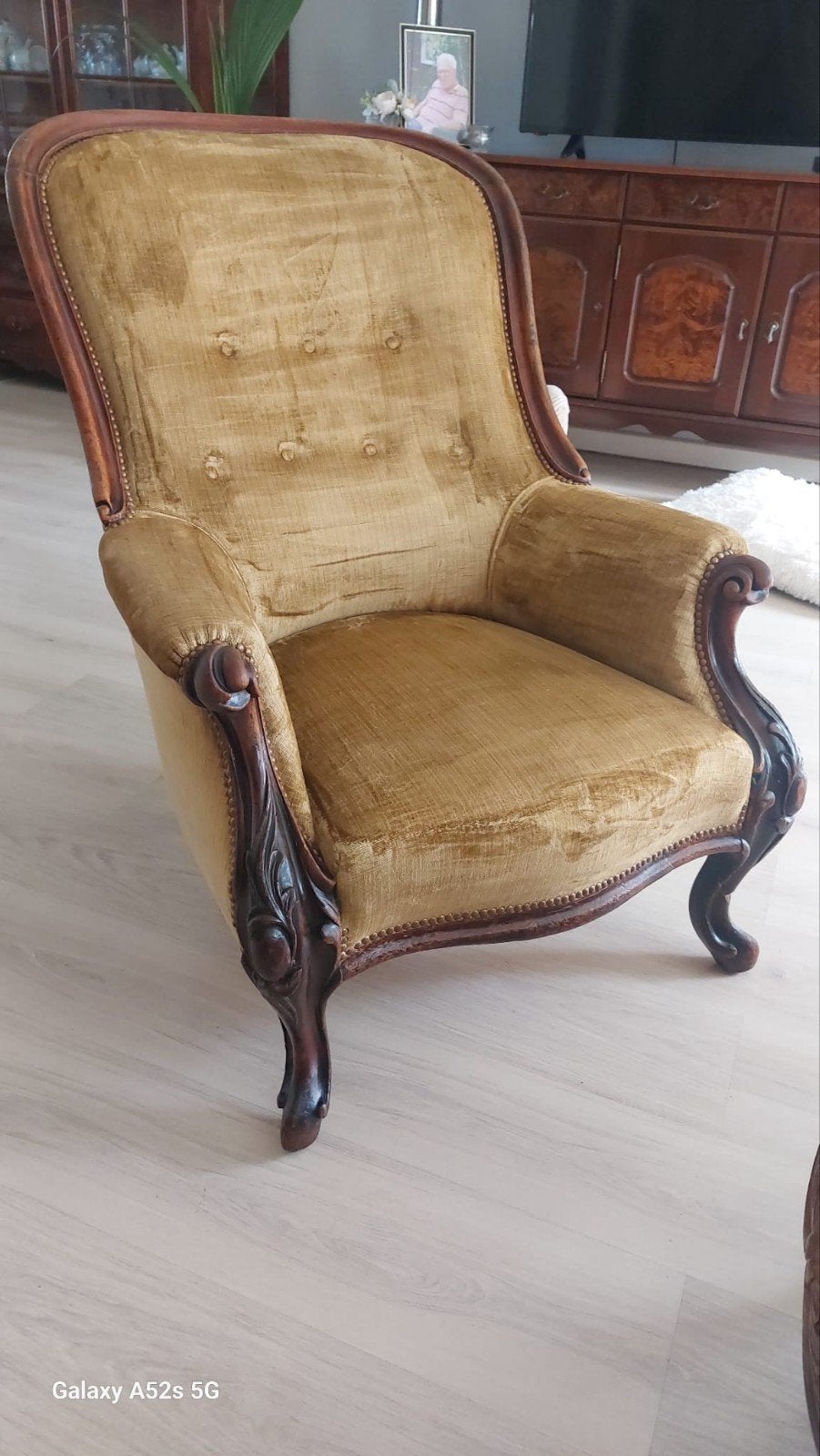 Prachtige Barok Fauteuil, Ophalen