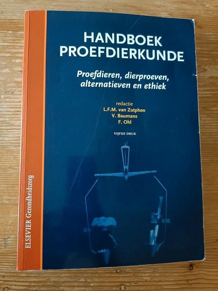 Handboek Proefdierkunde, Ophalen of Verzenden, Beta, Gelezen, Niet van toepassing