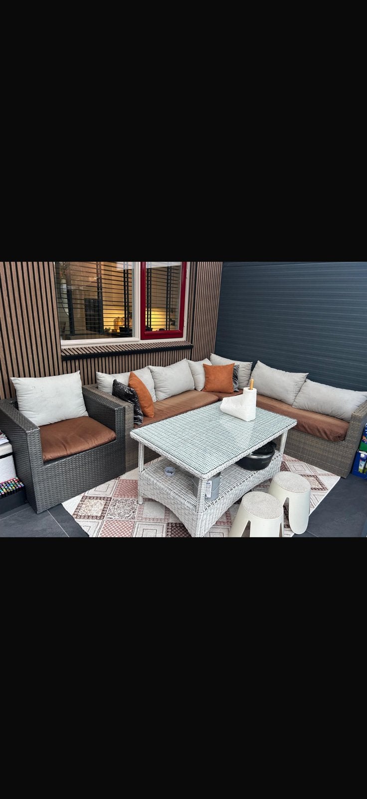 Lounge set, Ophalen of Verzenden, Zo goed als nieuw