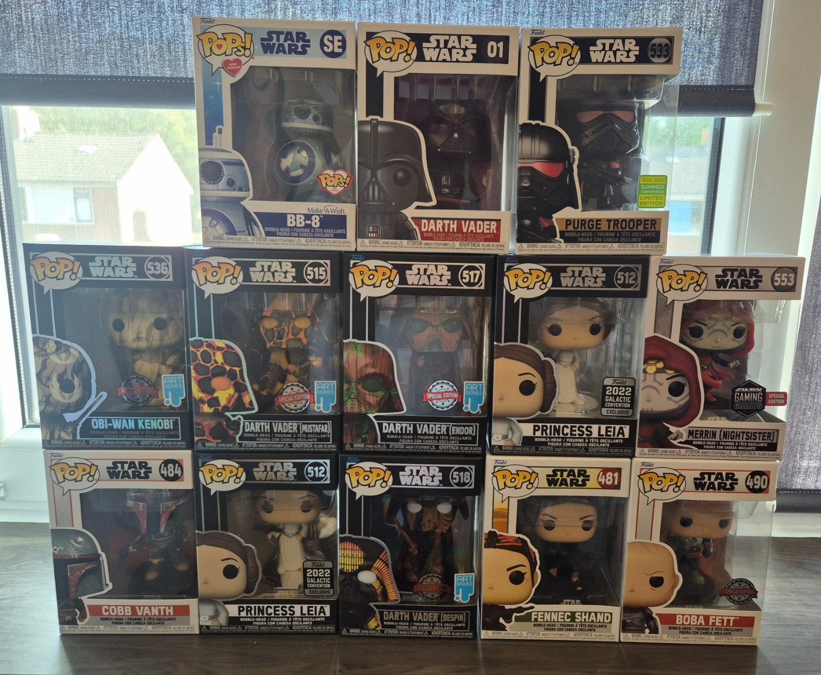 13 Star Wars Funko Pop! Collectie - Diverse Figuren, Ophalen of Verzenden, Zo goed als nieuw