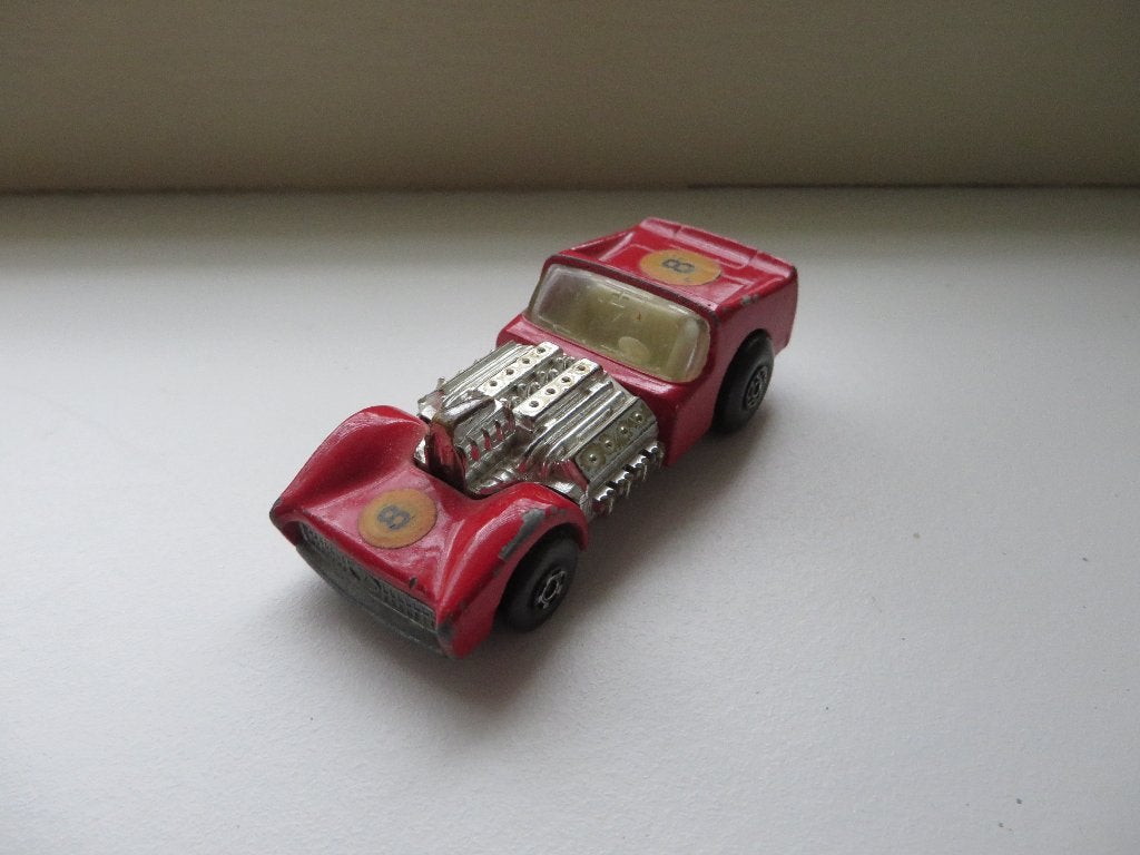 Matchbox Road Dragster 8, Ophalen of Verzenden, Gebruikt, Auto