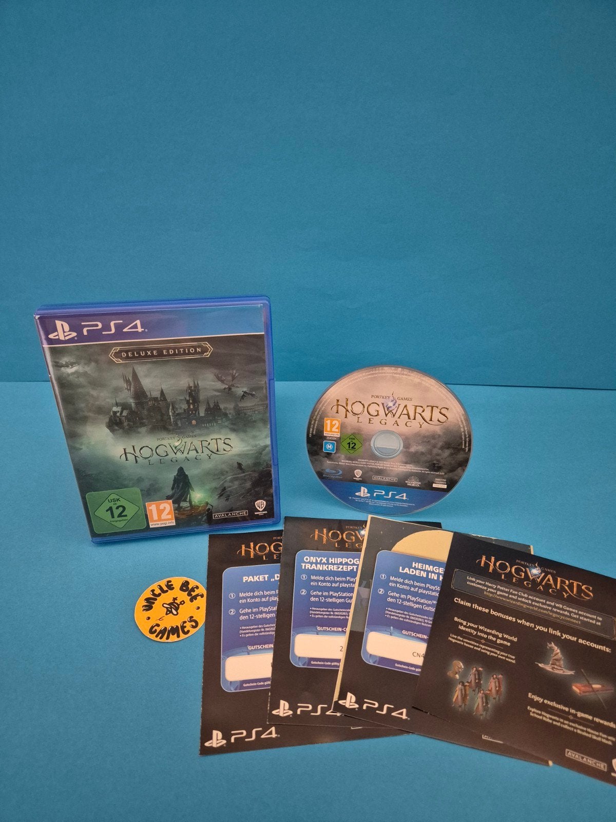 Hogwarts Legacy Deluxe Edition, Spelcomputers en Games, Games | Sony PlayStation 4, Zo goed als nieuw, Role Playing Game (Rpg)
