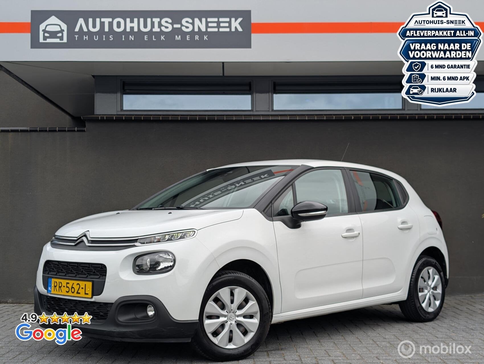 Citroën C3 1.2 PureTech Feel 105g | CarPlay | Navi | Cruise, Voorwielaandrijving, 450 kg, Euro 6, 1199 cc