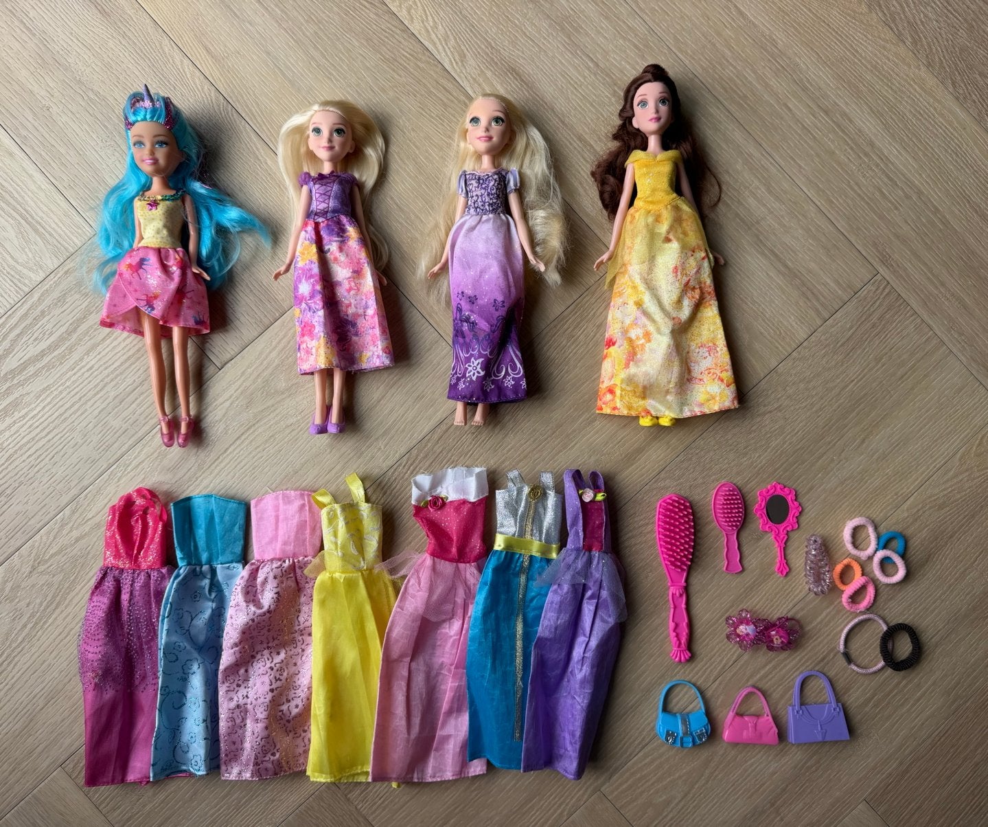 Poppen, prinsessen met accessoires, Ophalen of Verzenden, Zo goed als nieuw, Babypop