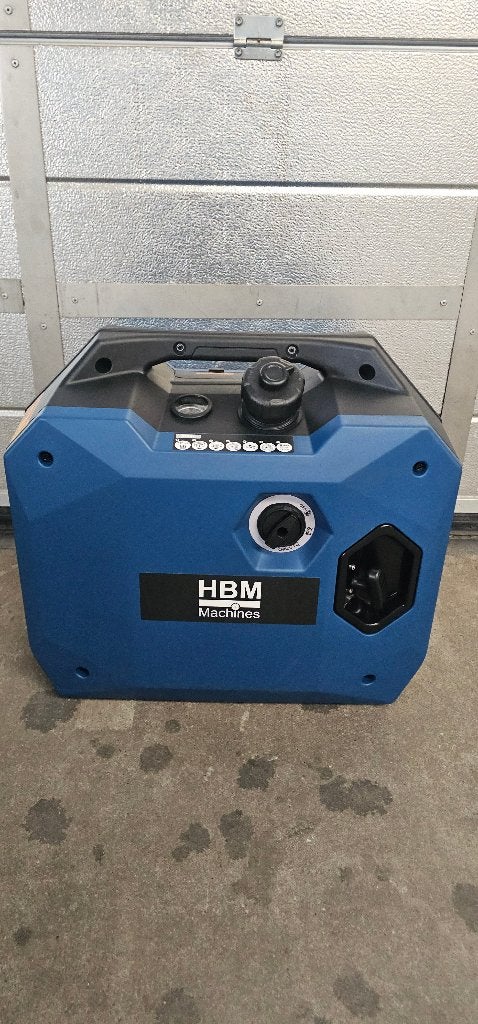 HBM 2000 Watt inverter aggregaat, generator 79 cc 230V, Doe-het-zelf en Verbouw, Ophalen, Benzine, Zo goed als nieuw, Geluidgedempt