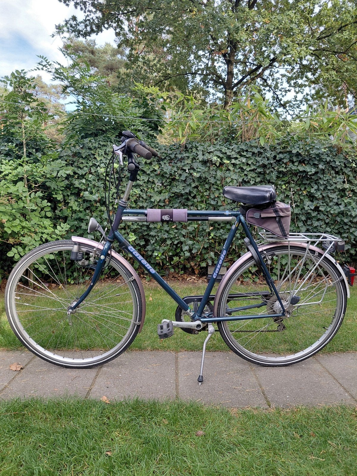 Gazelle City Hybride fiets, Fietsen en Brommers, Ophalen, Gebruikt, Versnellingen, Schijfrem