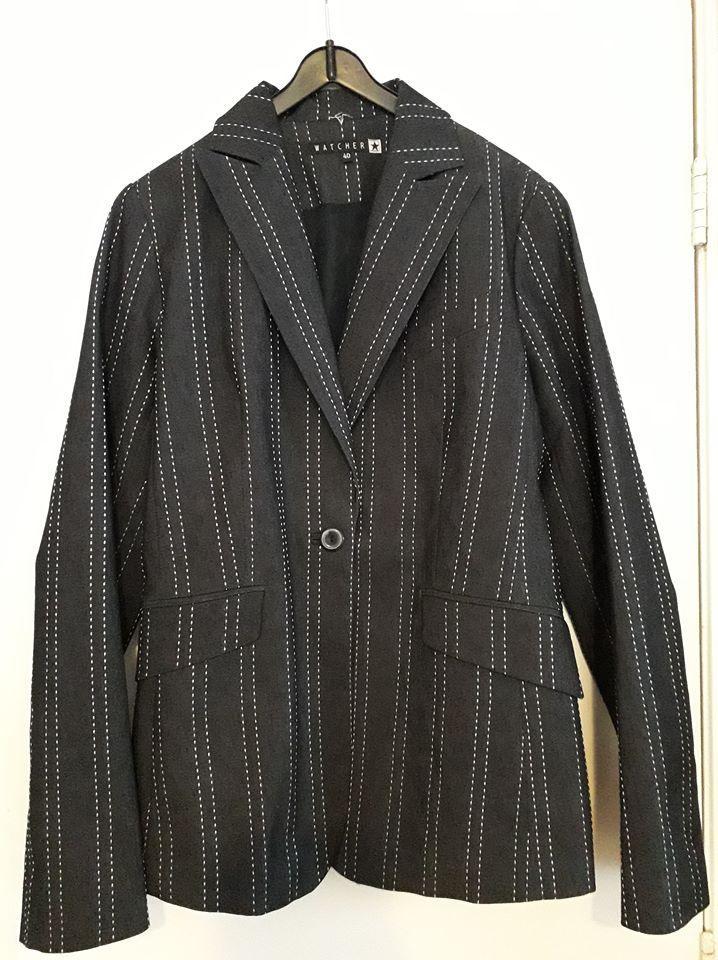 Krijtstreep blazer maat 40, Maat 38/40 (M), Overige kleuren, Ophalen of Verzenden, Jasje