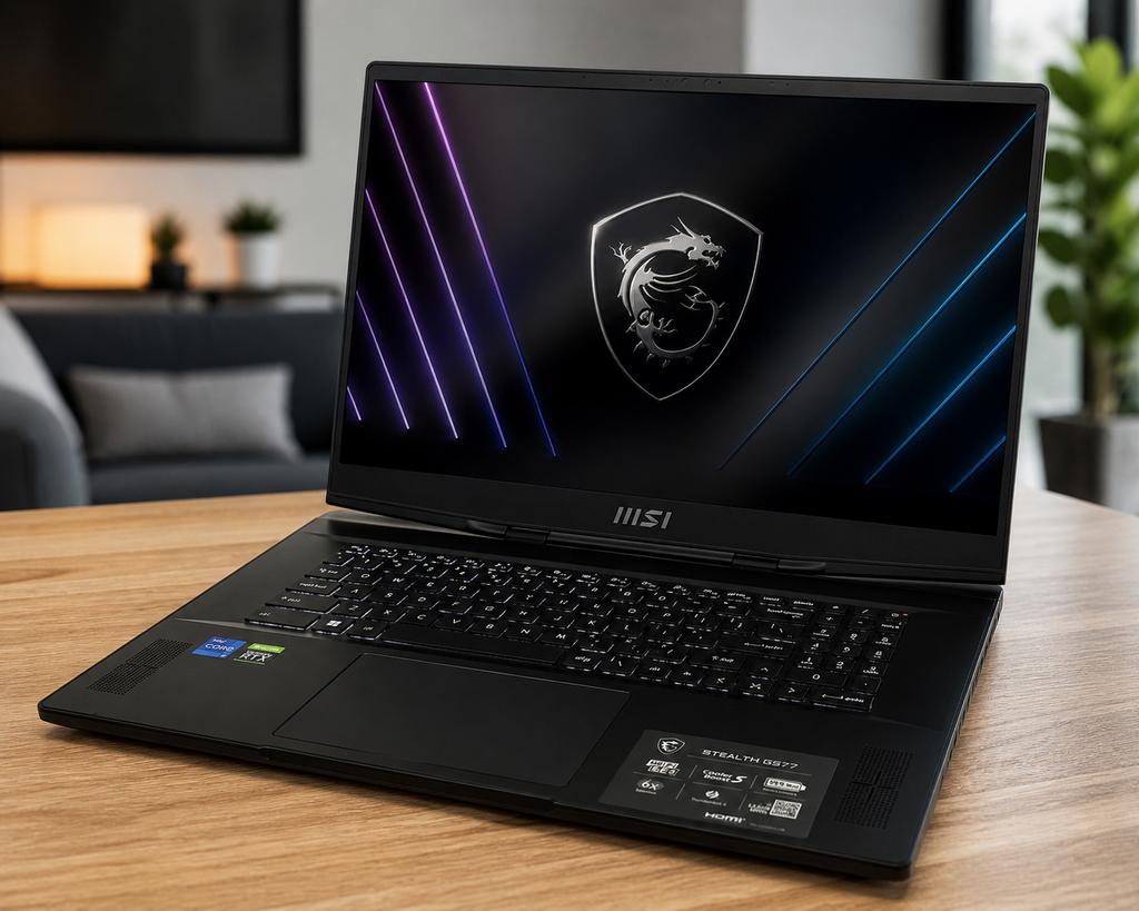 MSI Stealth GS77 – i9 laptop, 64 GB of meer, Met videokaart, 2 tot 3 Ghz, Qwerty