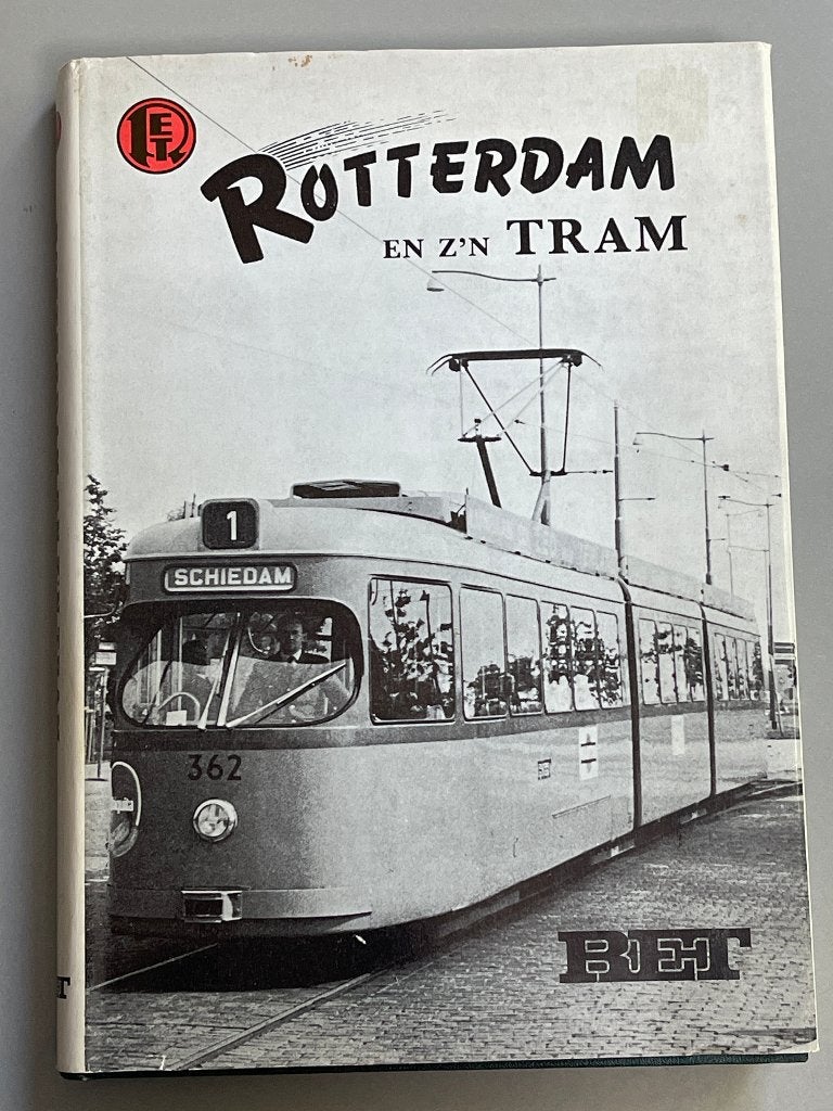 Rotterdam en zijn tram RET F.J. Zonneveld 1968, Verzamelen, Spoorwegen en Tramwegen, Ophalen of Verzenden, Zo goed als nieuw, Tram