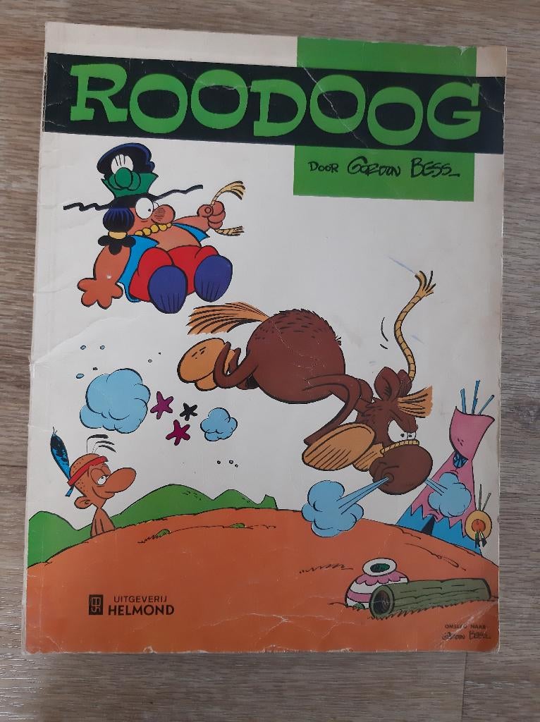 Roodoog Door Gordon Bess, Boeken, Stripboeken, Eén stripboek, Ophalen of Verzenden, Gelezen