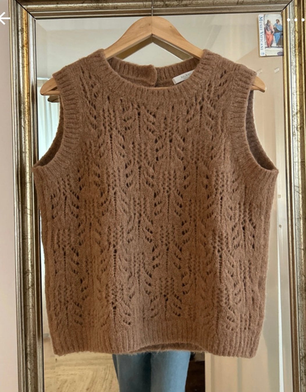 By Bar dames spencer S, Kleding | Dames, Bodywarmers, Ophalen of Verzenden, Zo goed als nieuw, Maat 36 (S), Bruin