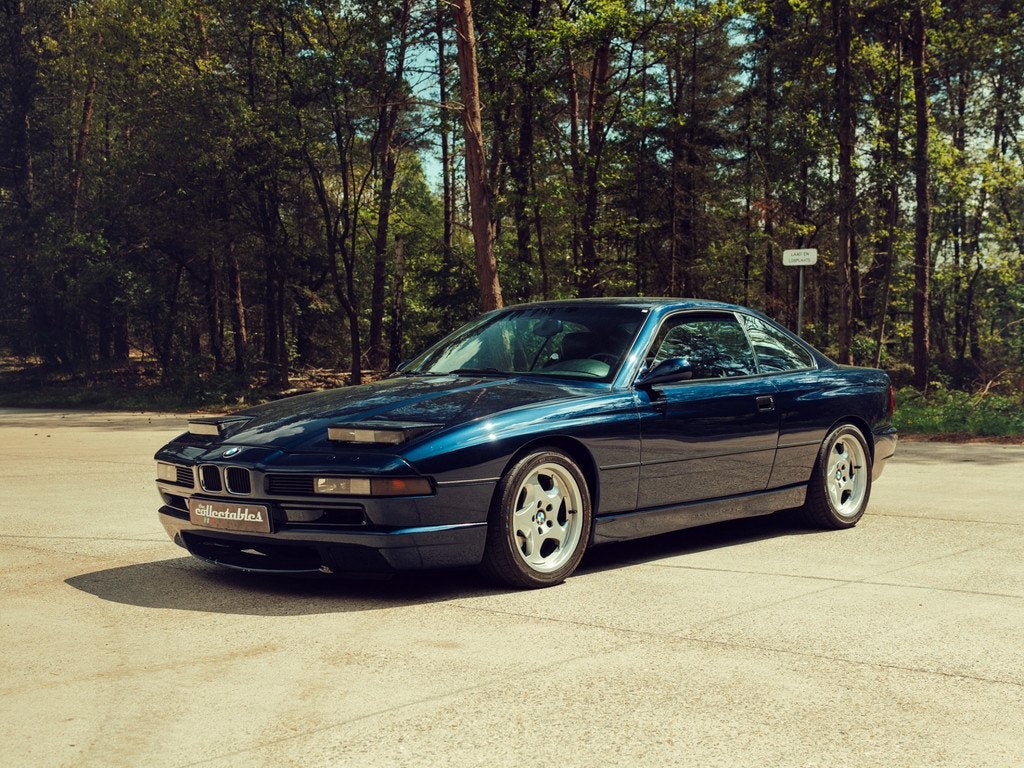 BMW 8 Serie 850 CSi (bj 1993), Auto's, Achterwielaandrijving, Zwart, Leder, Bedrijf